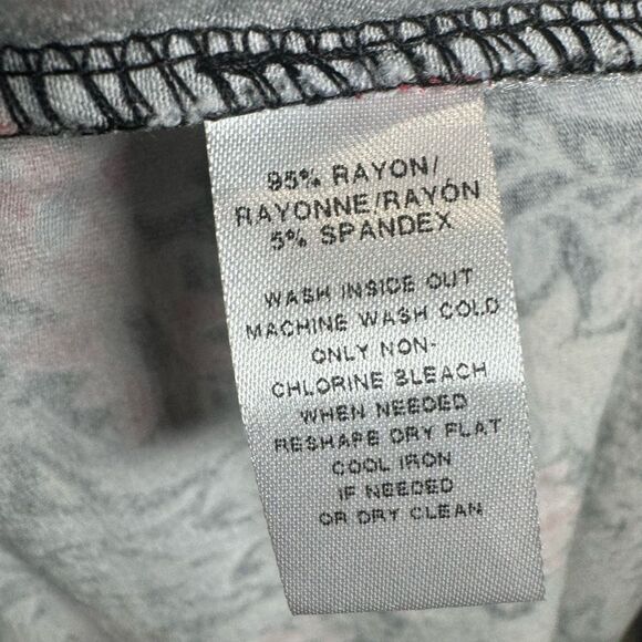 Loft all over print shift dress size XS petite - Picture 5 of 5